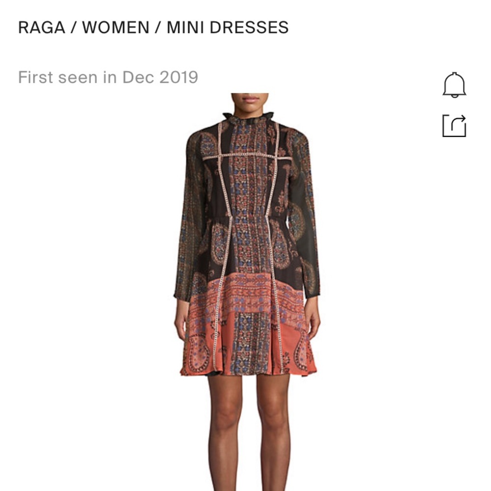 Raga silk dress